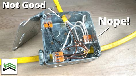 common junction box problems|electrical junction box installation.